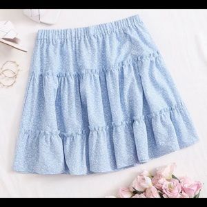 SHEIN tiered skirt
